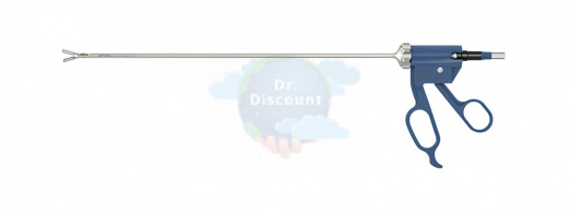 Биполярные щипцы LAP, с окошками, рифлёные бранши, стержень ø 5 мм, длина 340 мм
