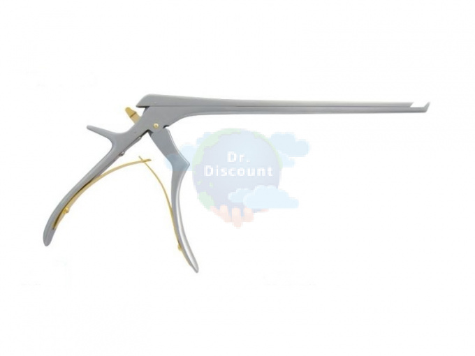 Выкусыватель ламинэктомический Kerrison, разборный, 40 град. вверх, с выталкивателем, деликатный, 5 мм, ширина раскрытия 10 мм, длина 23 см