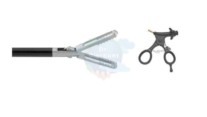Щипцы Gripper №1 захватывающие, окончатые, с грубой насечкой, 2 подвижные бранши, 5 мм, 330 мм, с кремальерой