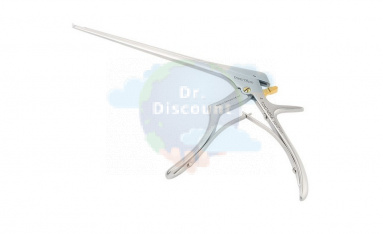 Кусачки ламинэктомические Kerrison, разборный, 40 град. вверх, с выталкивателем, деликатный 2 мм, ширина раскрытия 10 мм, длина 18 см